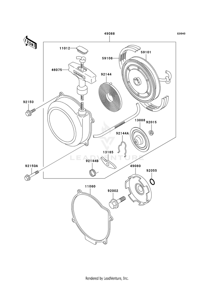 Recoil Starter Schematic