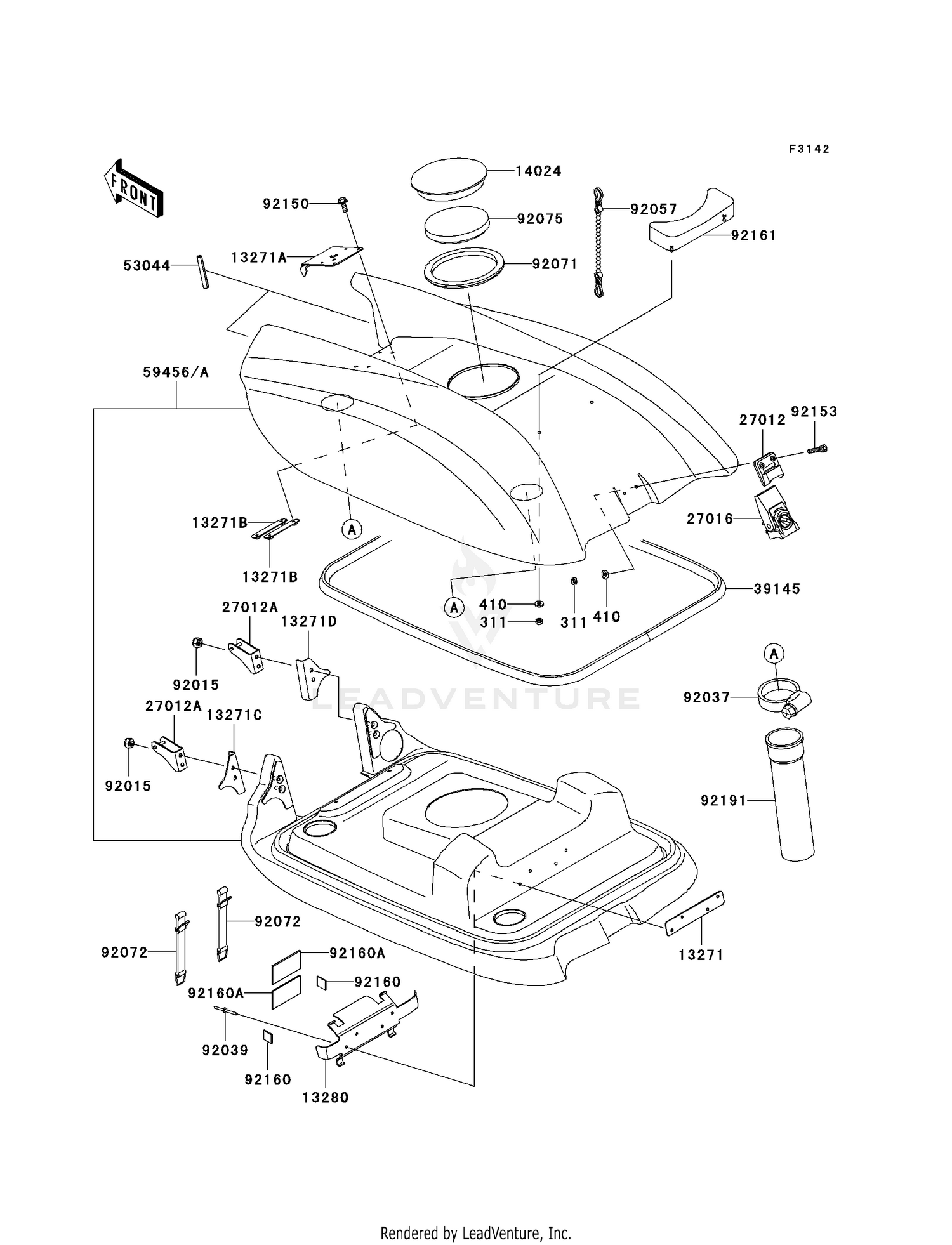 ENGINE HOOD