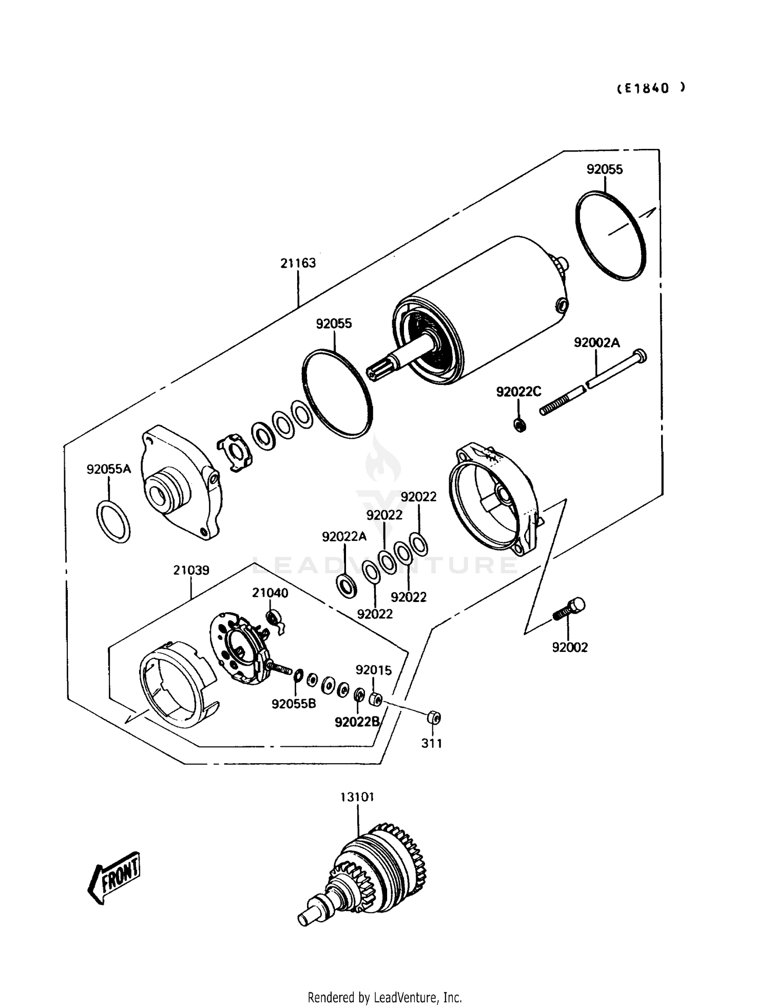 STARTER MOTOR