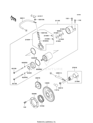 Starter Motor (a6f-a8f) Schematic