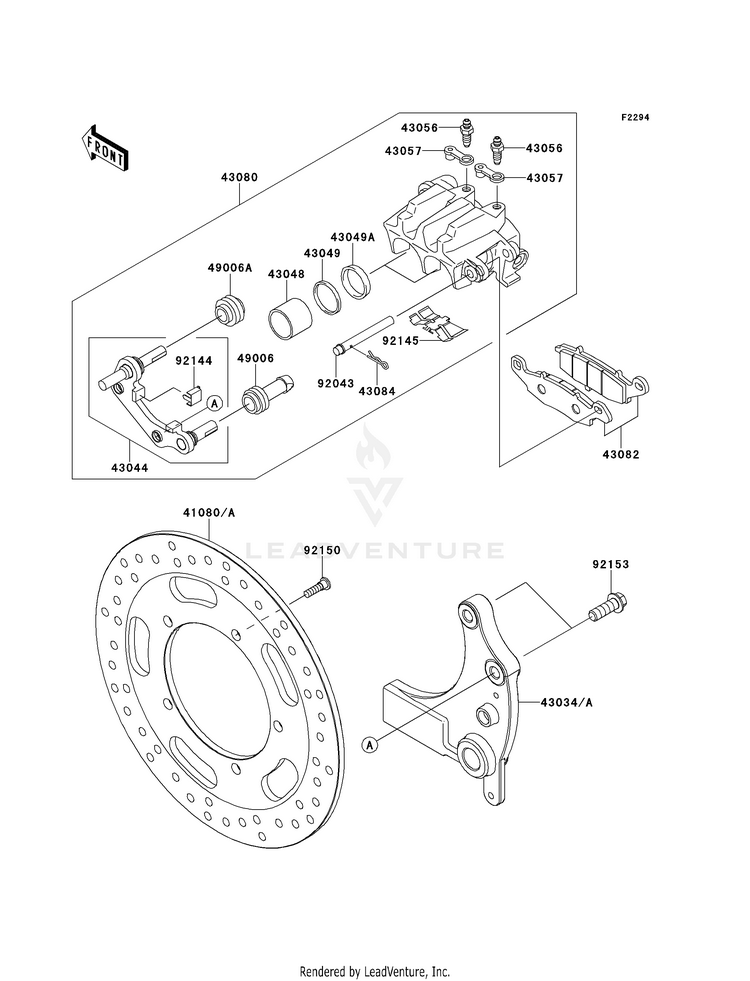 Rear Brake Schematic
