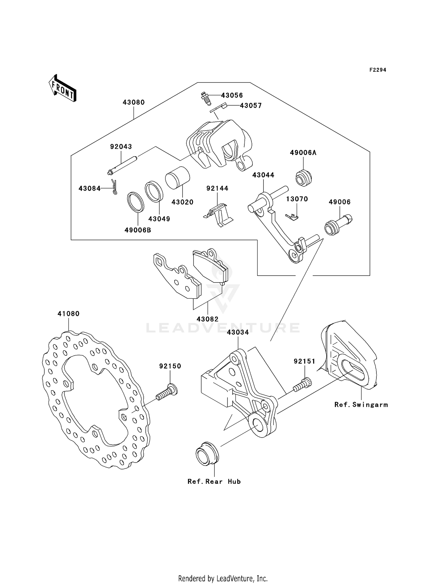 REAR BRAKE