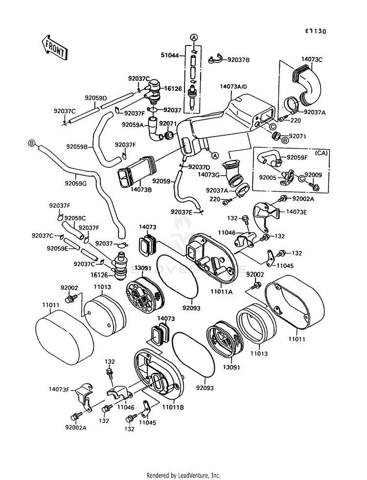 Air Cleaner Schematic