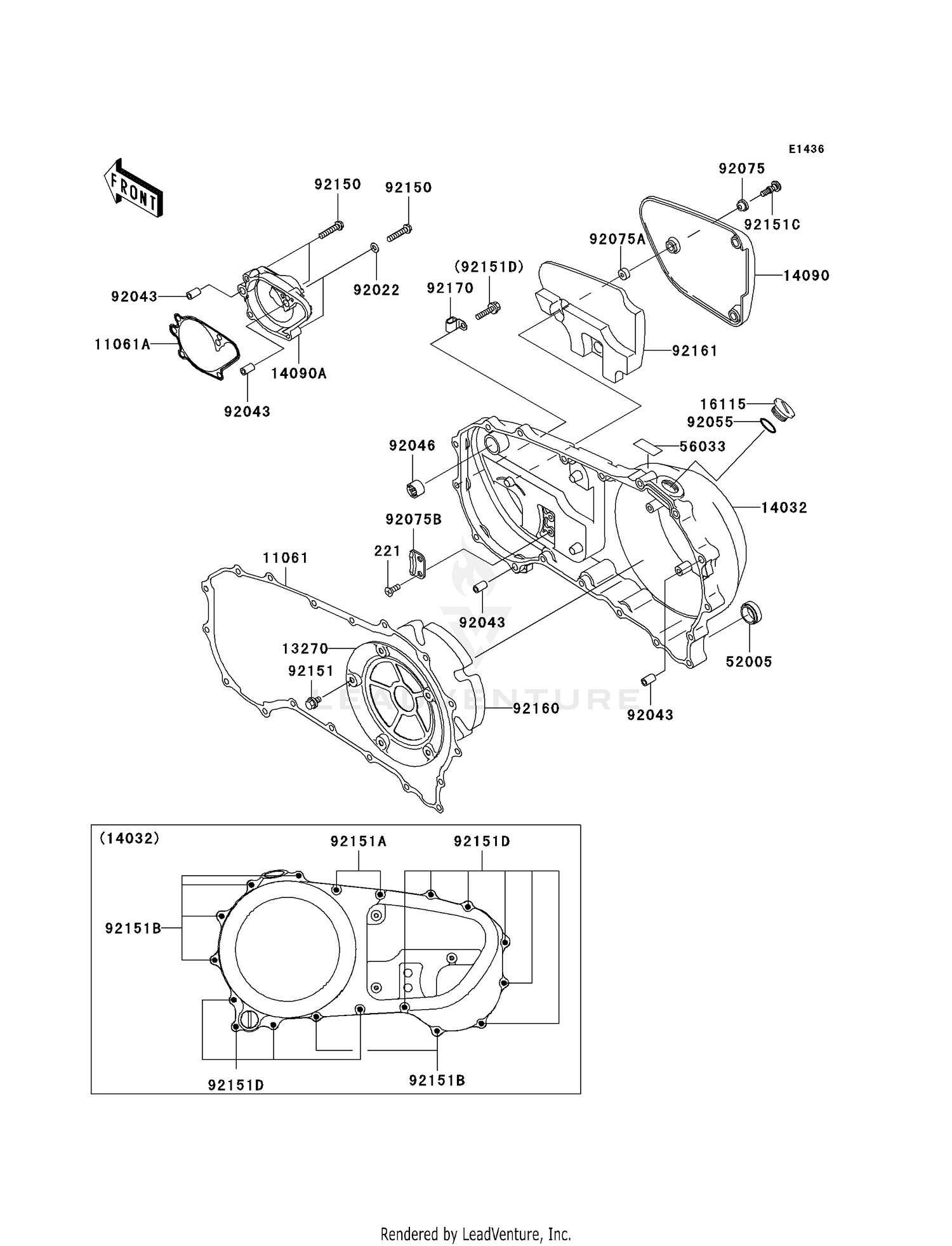 RIGHT ENGINE COVER(S)