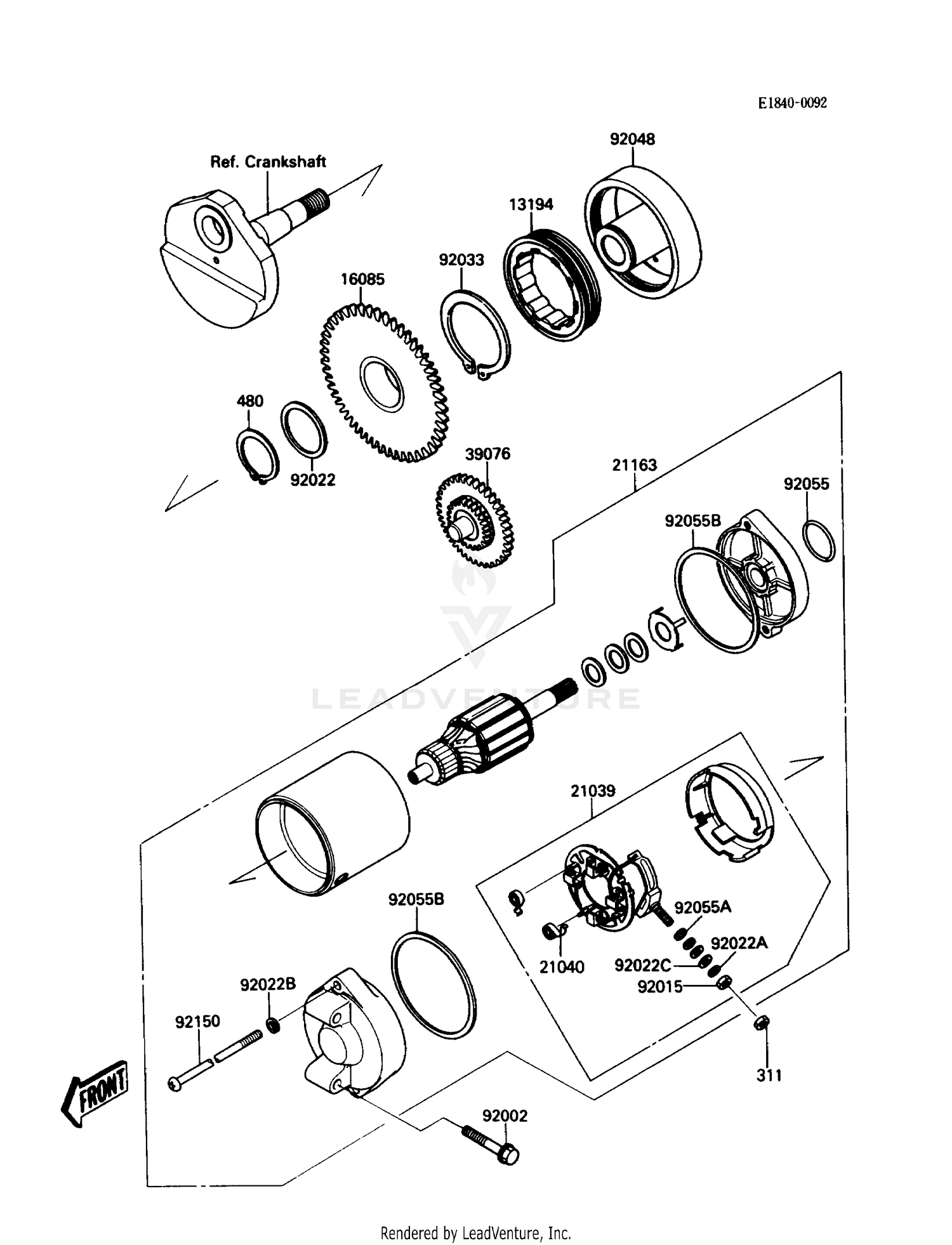 STARTER MOTOR