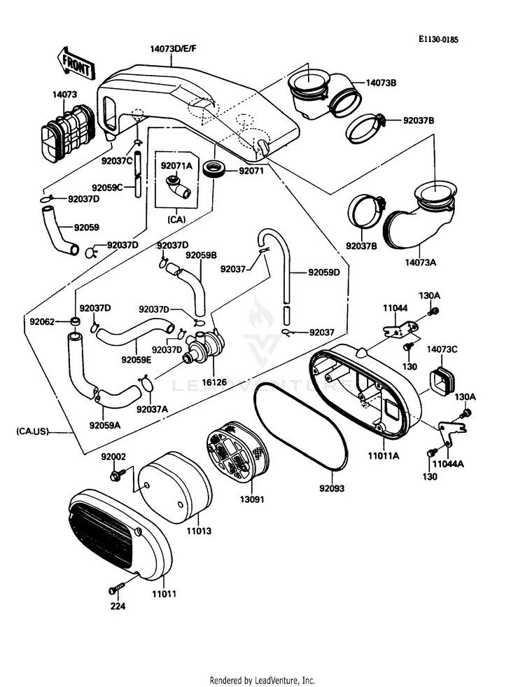 Air Cleaner Schematic