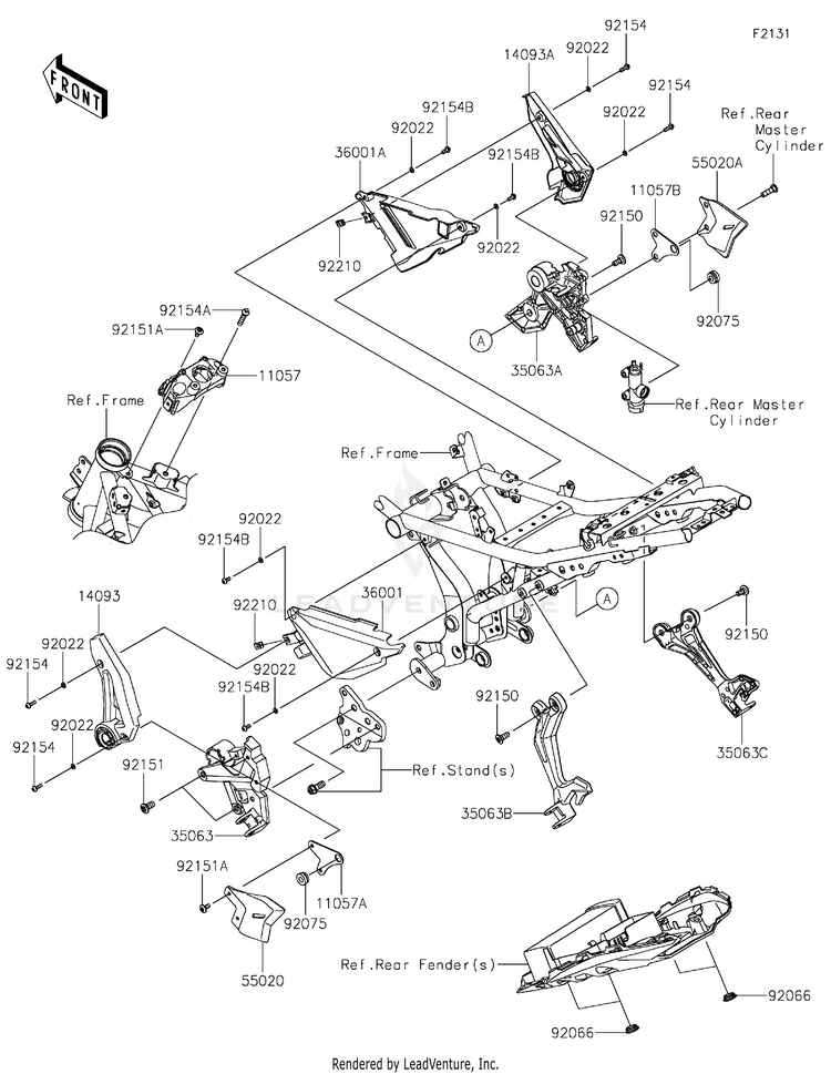 Frame Fittings Schematic