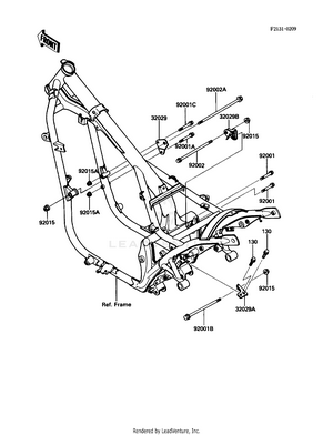 Frame Fittings Schematic