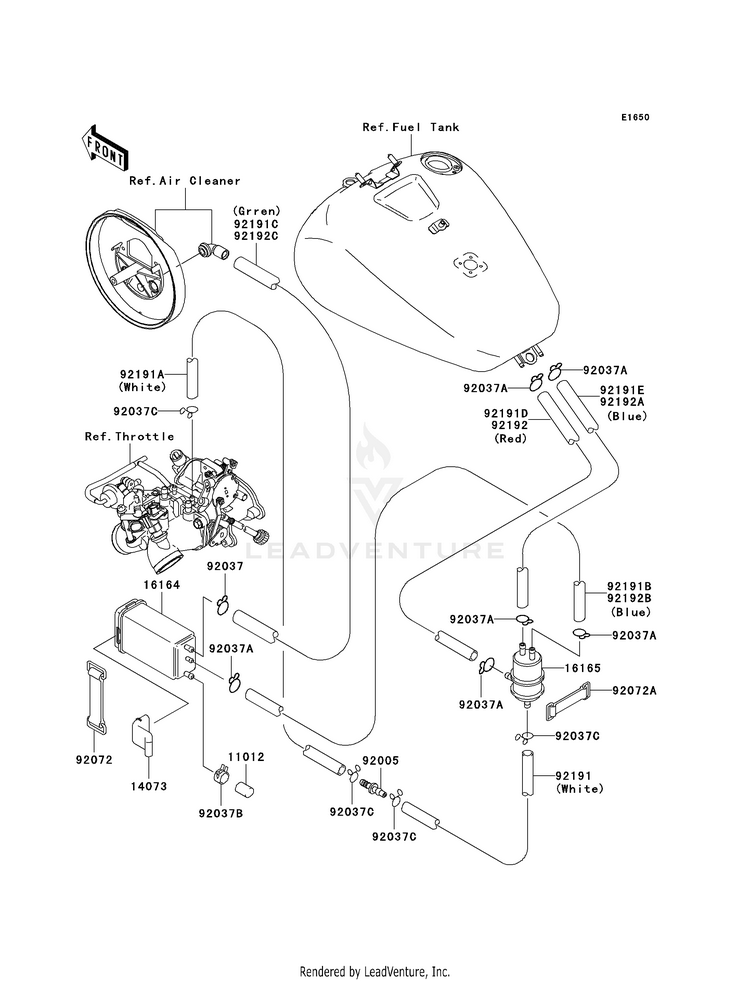 Fuel Evaporative System (Ca) Schematic