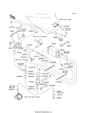 Fuel Evaporative System (ca) Schematic