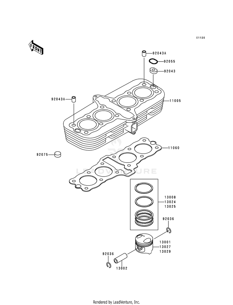 Cylinder/Piston Schematic