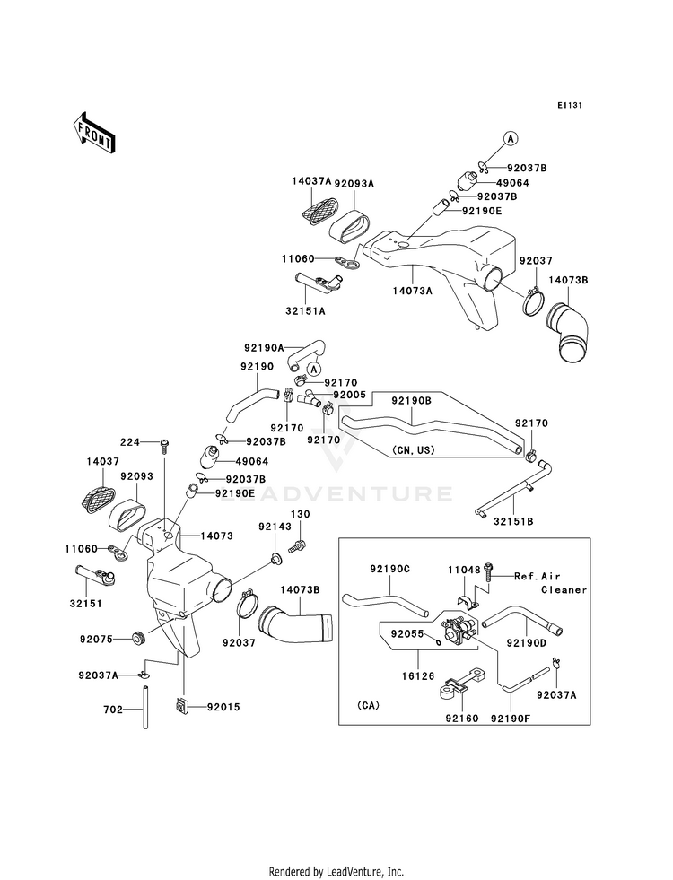 Air Duct Schematic