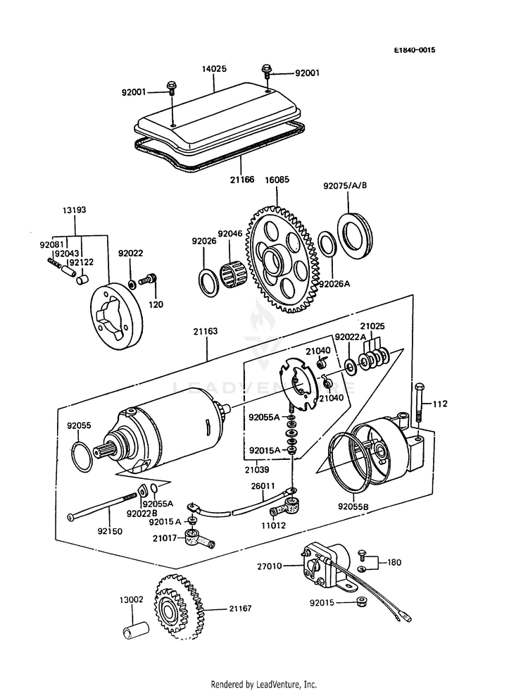 Starter Motor Schematic