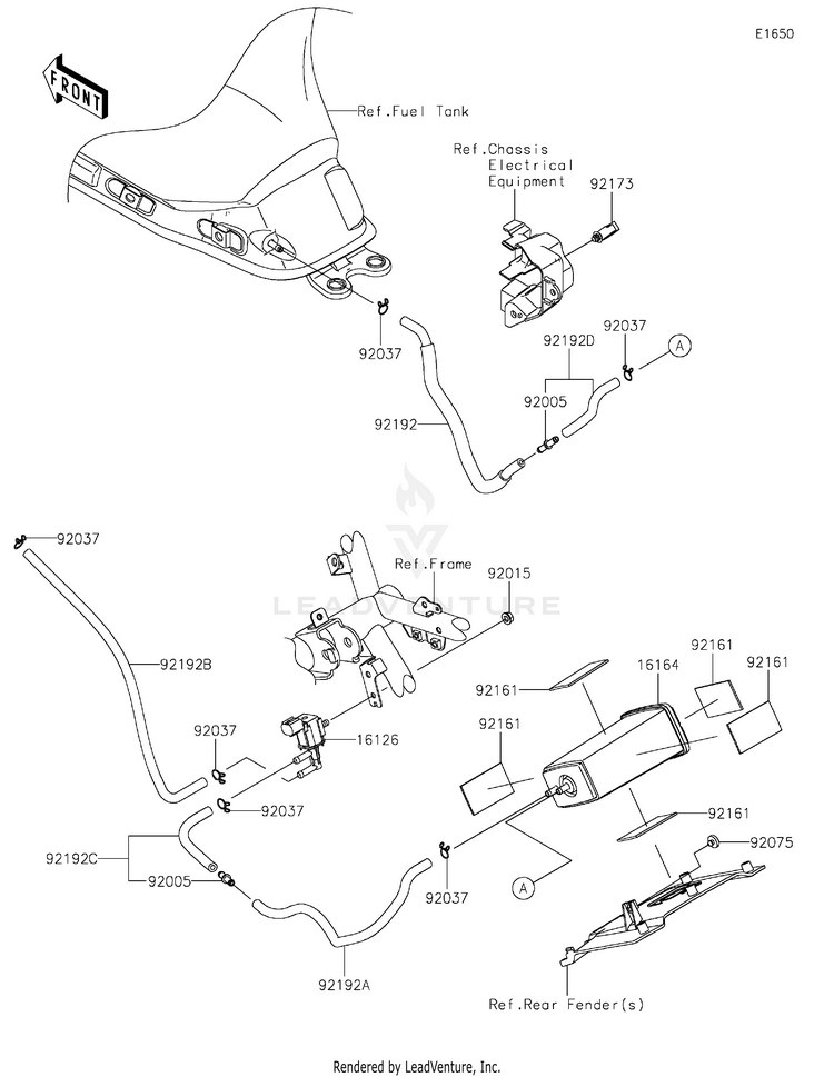 Fuel Evaporative System(Ca) Schematic