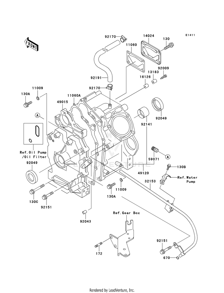 Crankcase Schematic