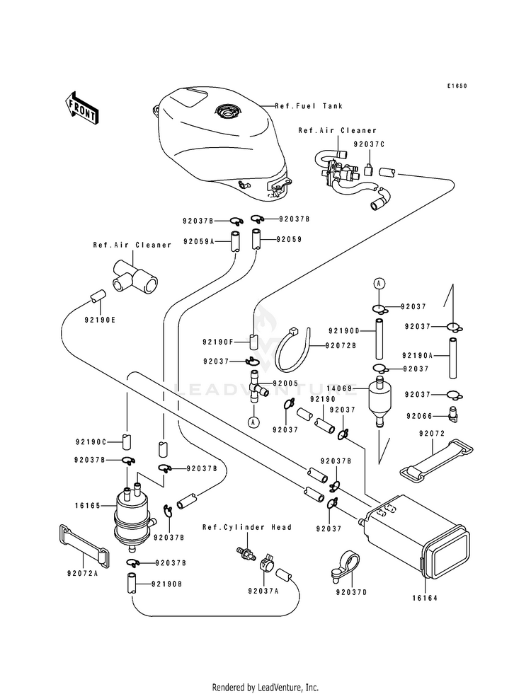 Fuel Evaporative System Schematic
