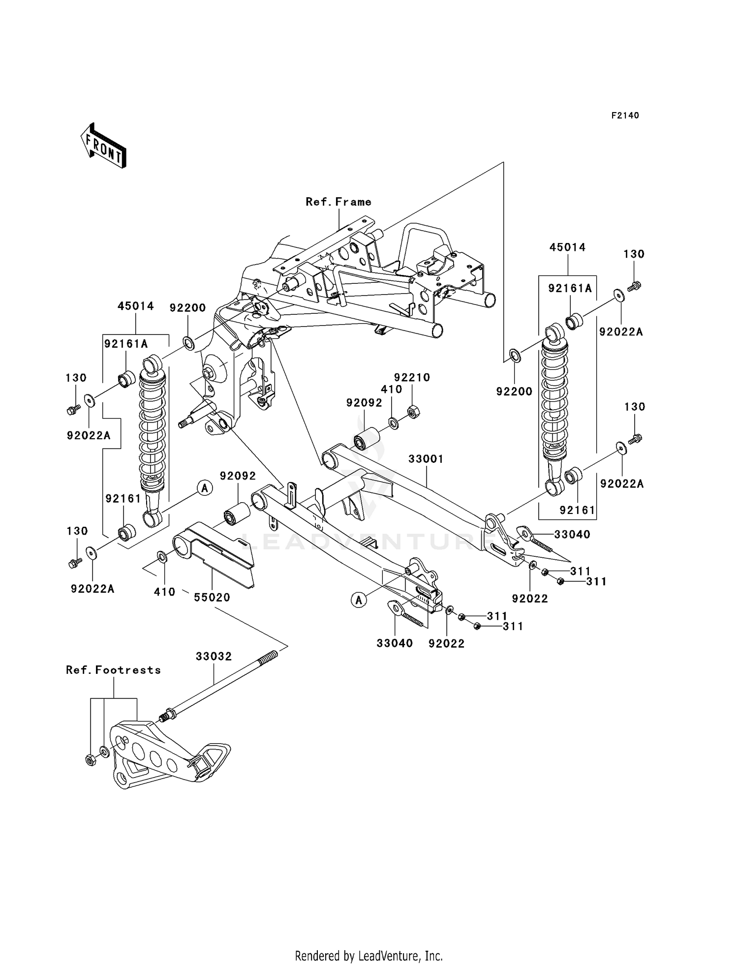 SWINGARM/SHOCK ABSORBER