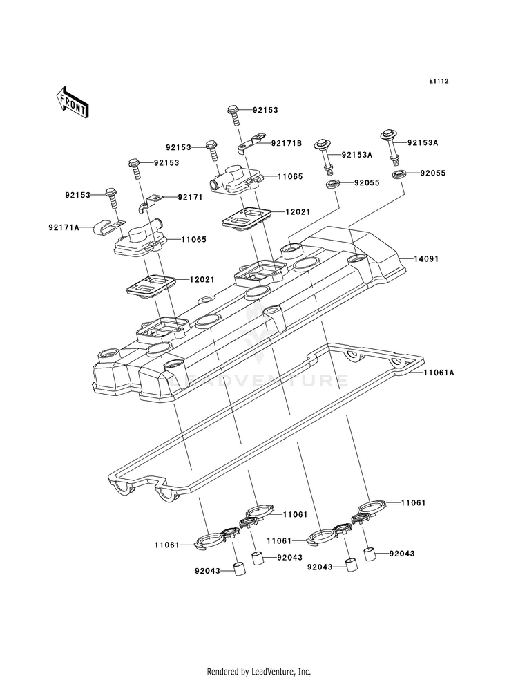 Cylinder Head Cover Schematic