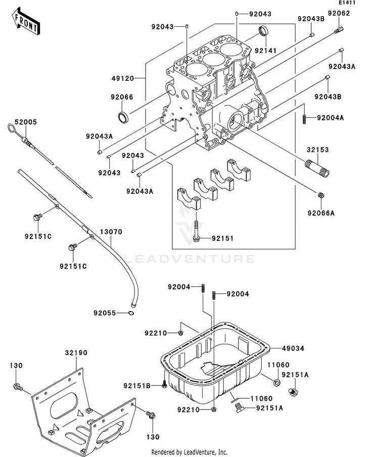 Crankcase Schematic