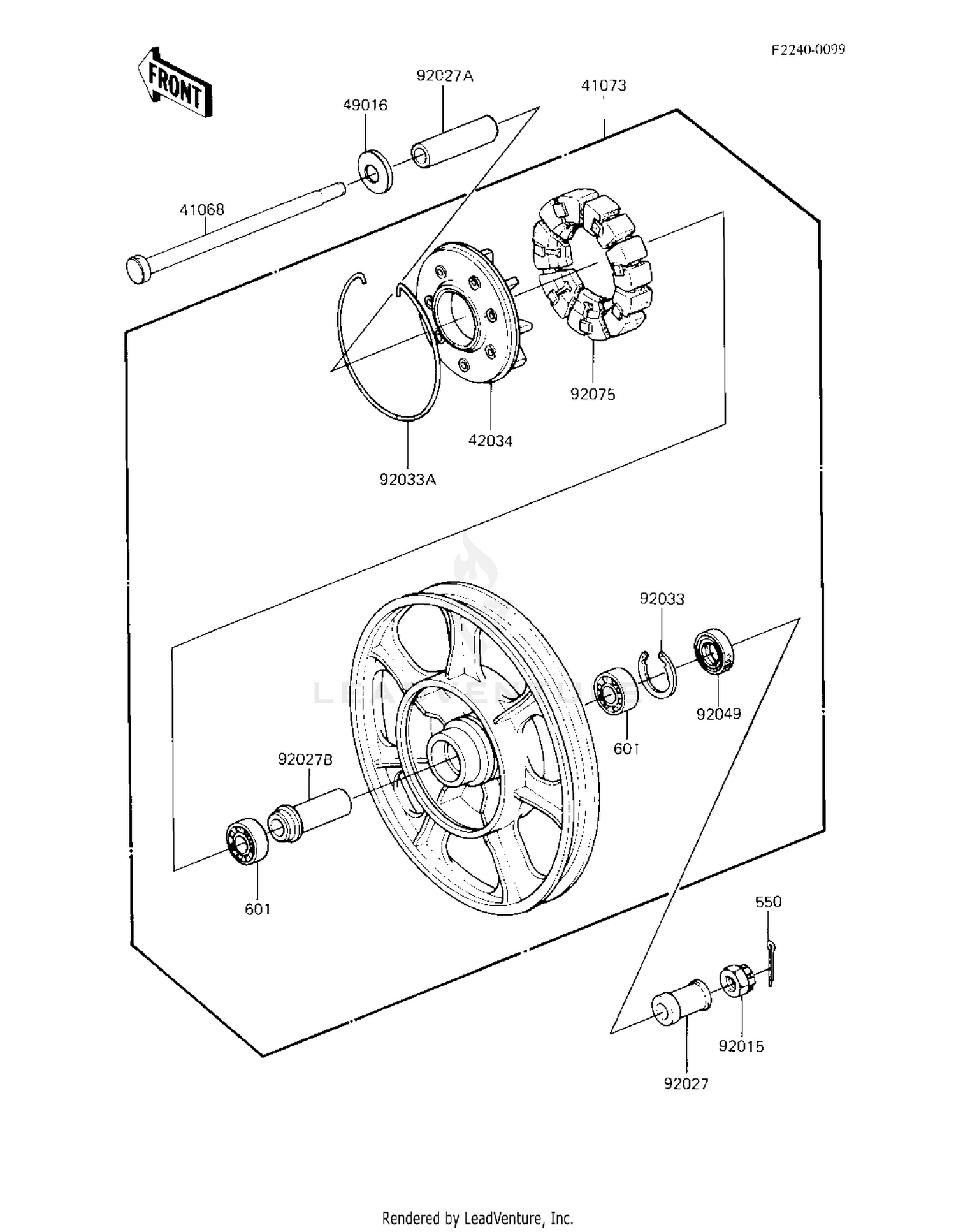 REAR WHEEL/HUB