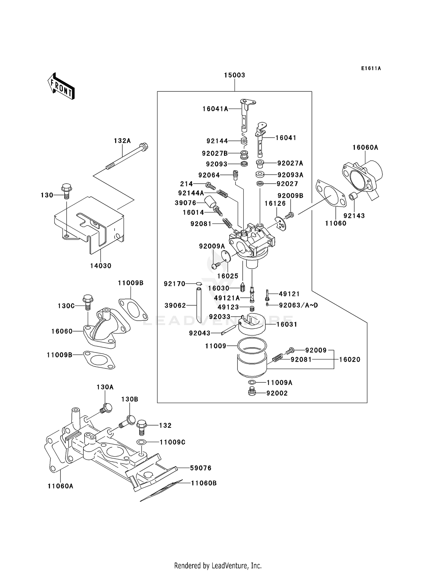 CARBURETOR (AF620A-509265-)