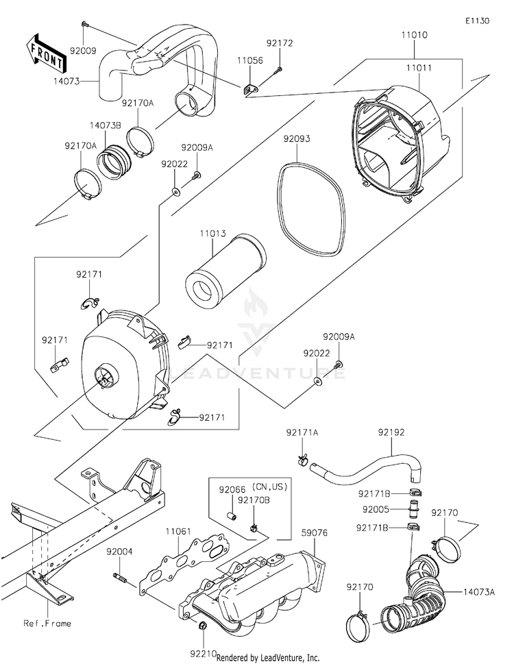 Air Cleaner Schematic