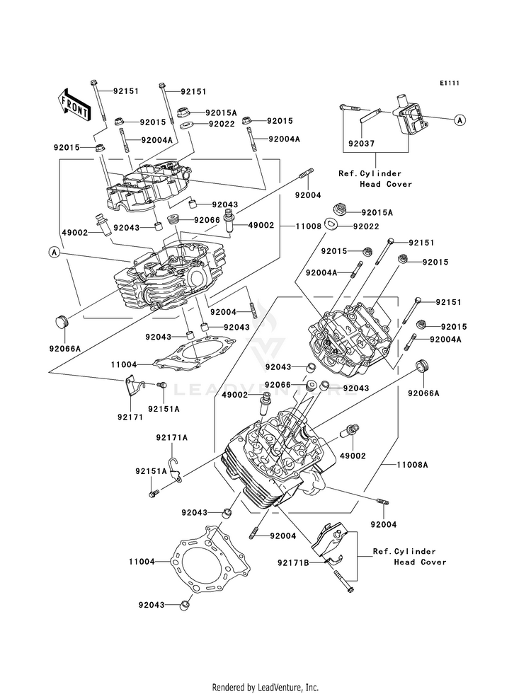 Cylinder Head Schematic