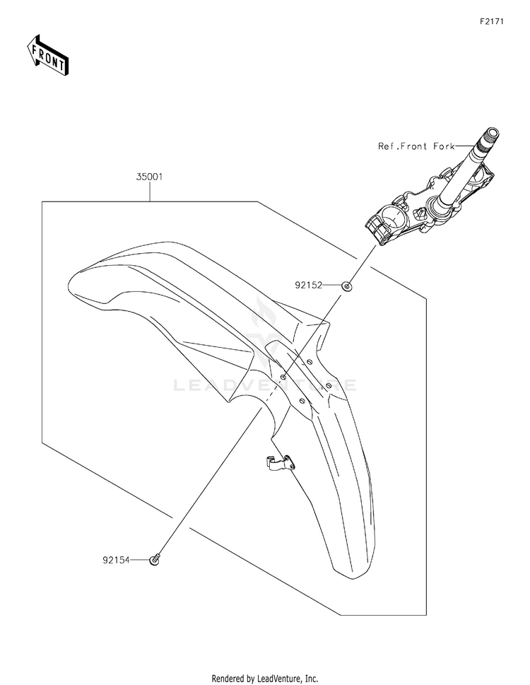 Front Fender(S) Schematic