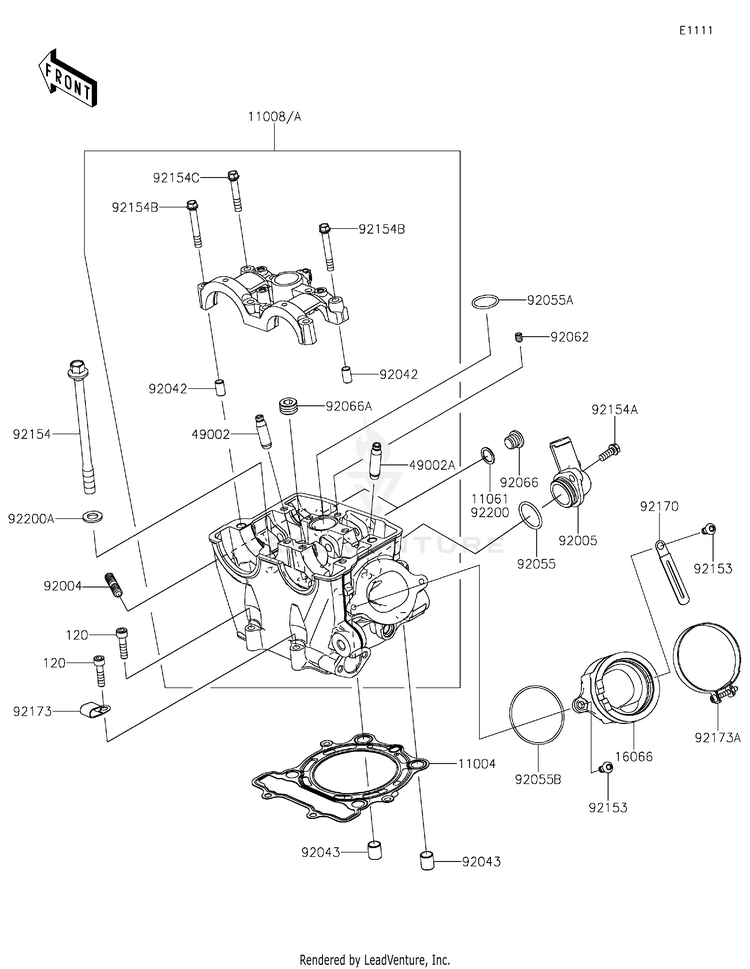 Cylinder Head Schematic