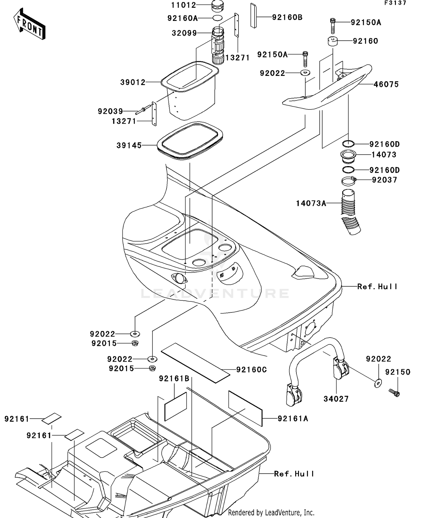 Hull Rear Fittings