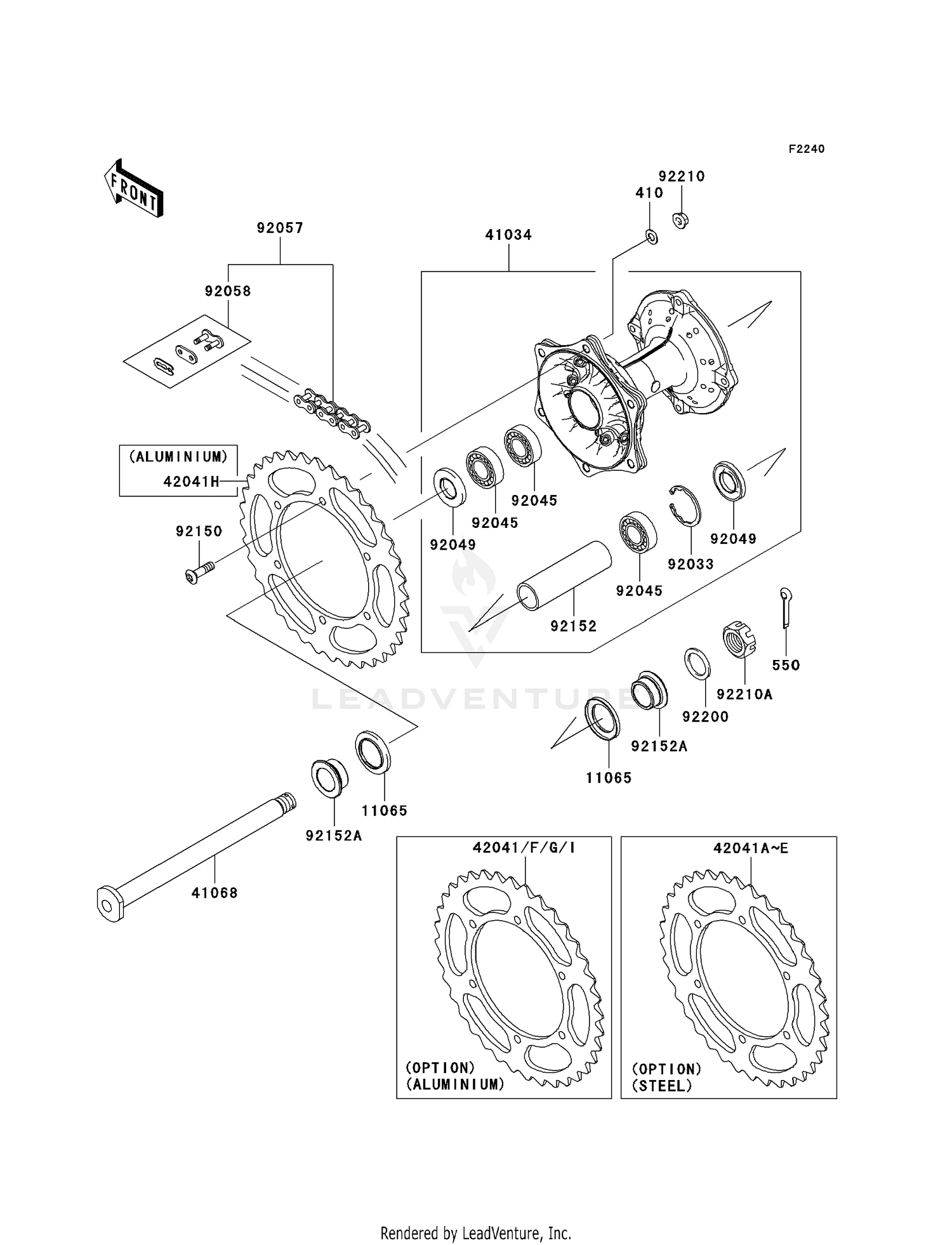 REAR HUB