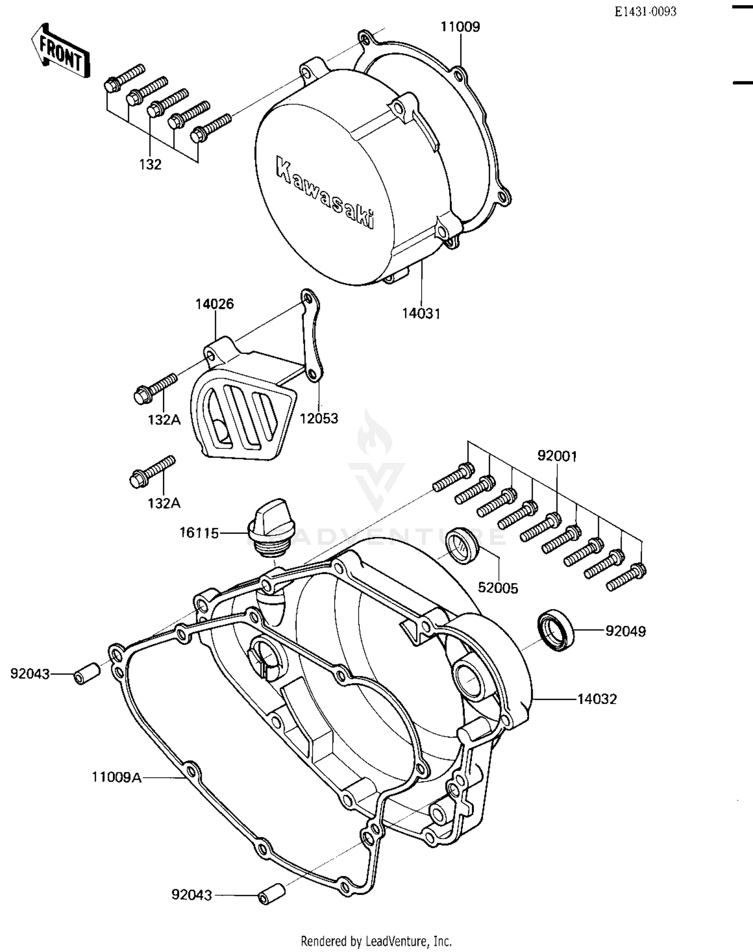ENGINE COVERS ('84 A2)