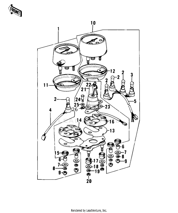 Meters/Ignition Switch Schematic