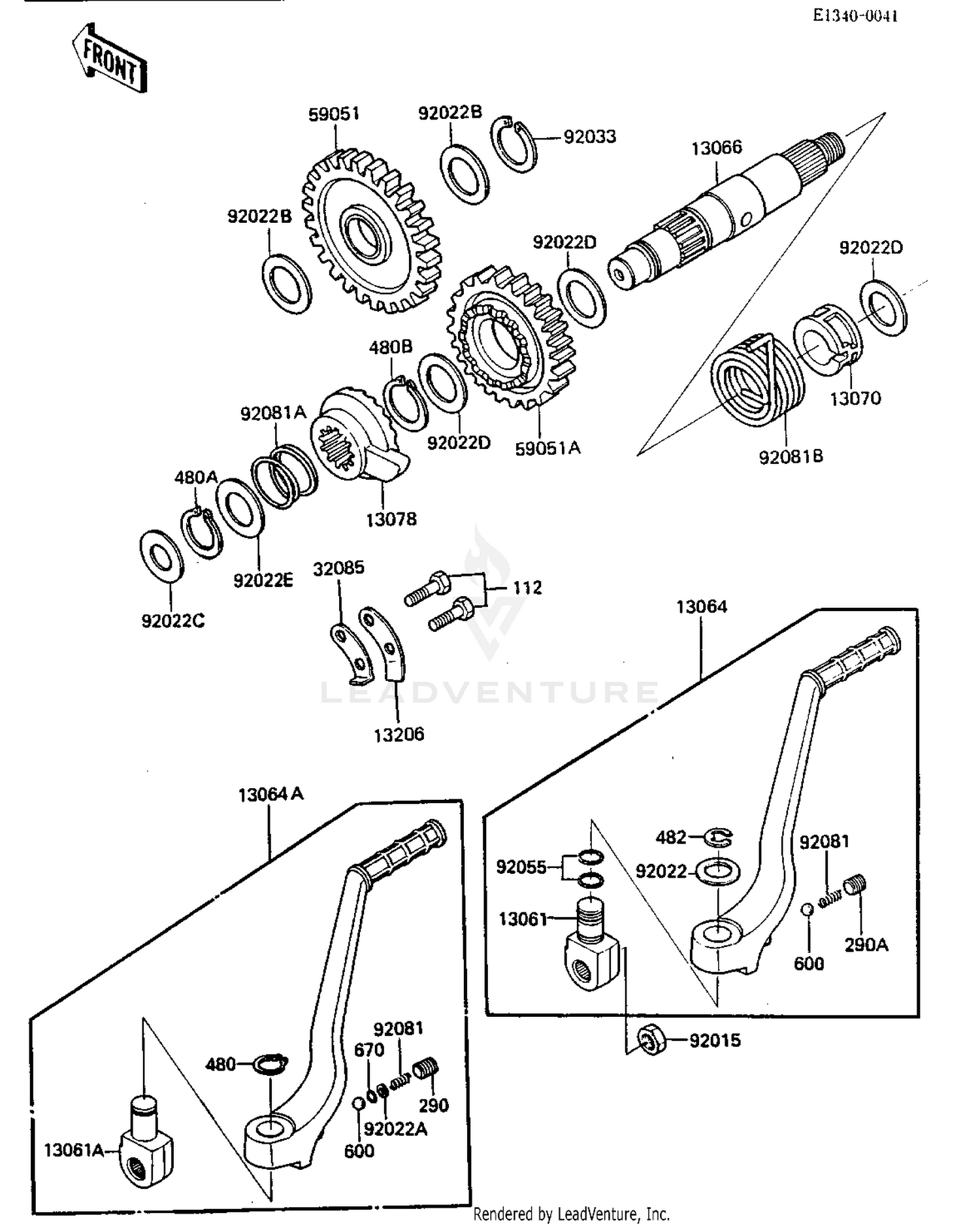 KICKSTARTER MECHANISM