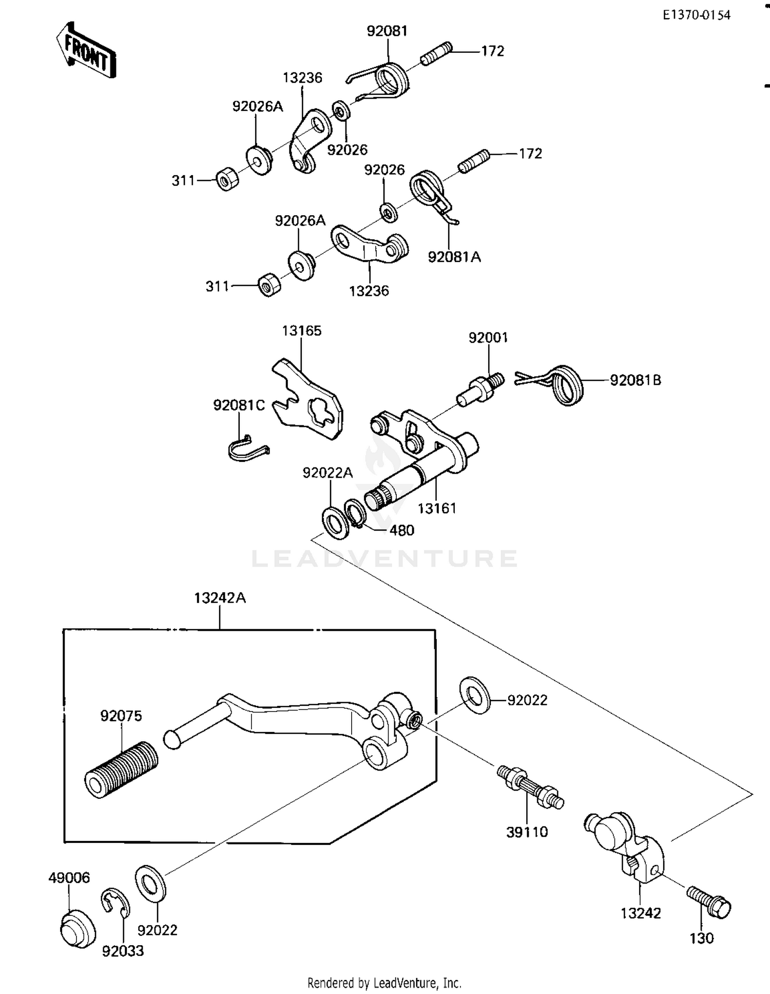 GEAR CHANGE MECHANISM