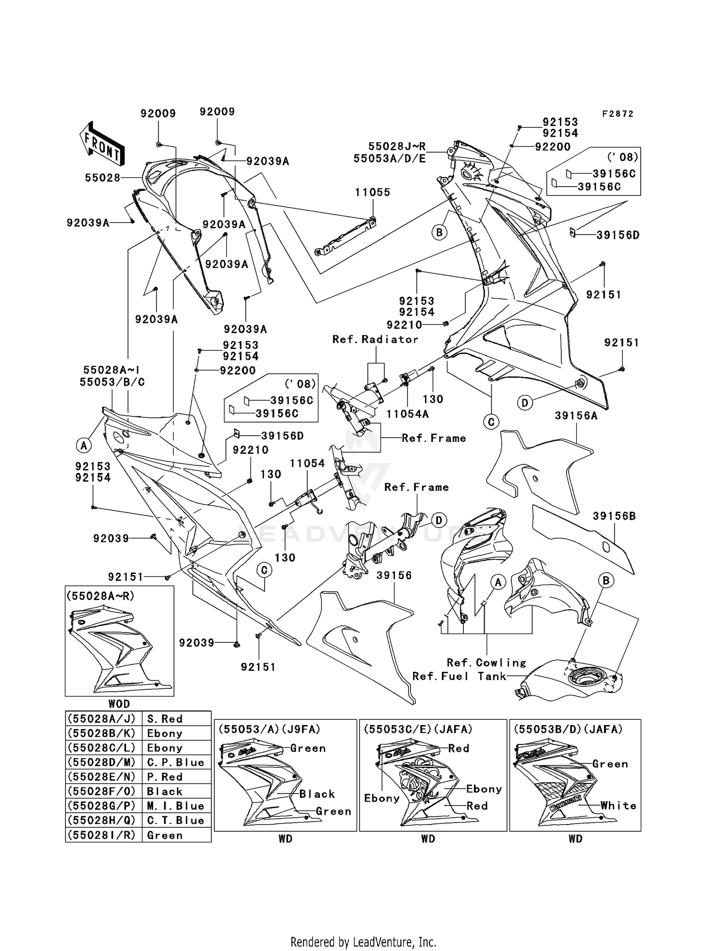 COWLING LOWERS