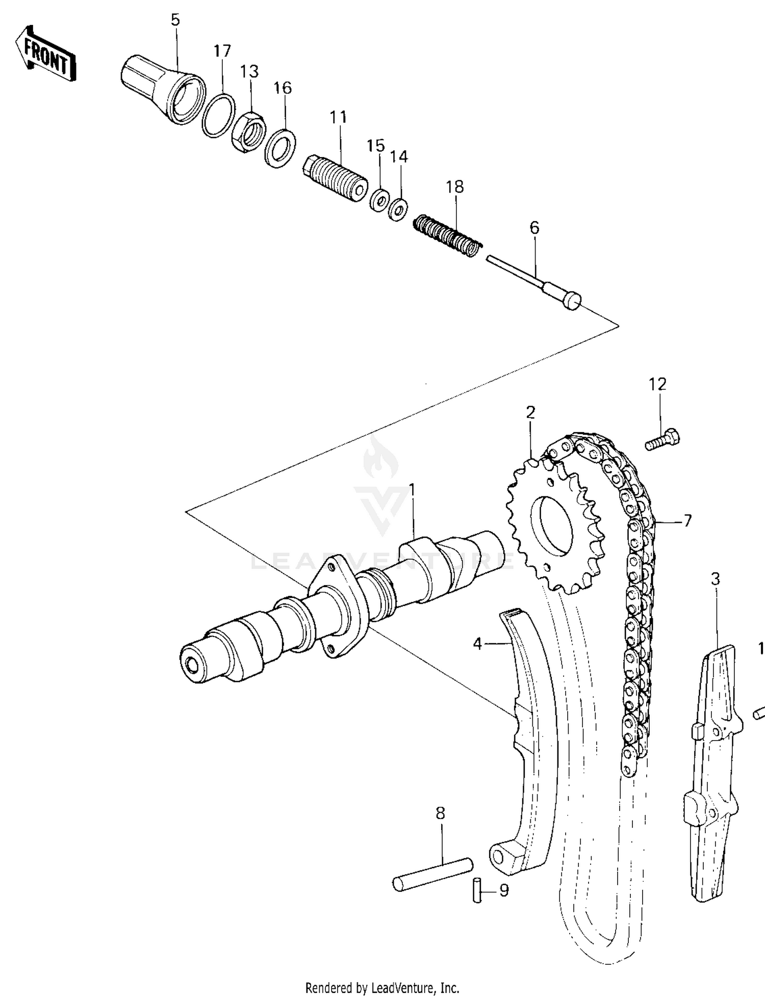CAMSHAFT/CHAIN/TENSIONER