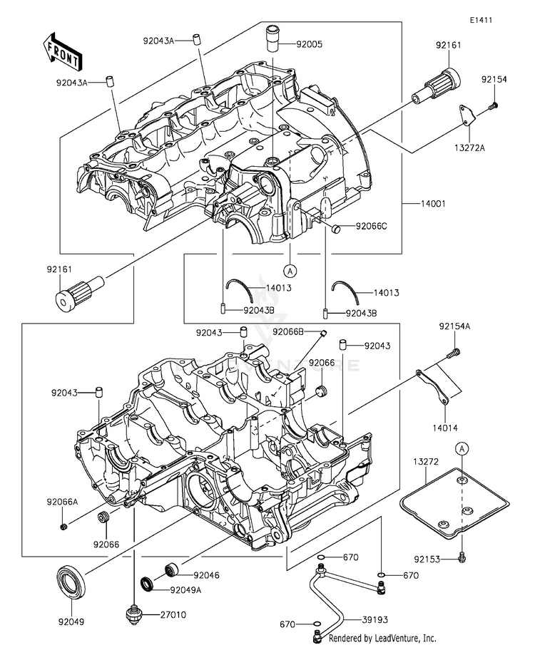 Crankcase Schematic