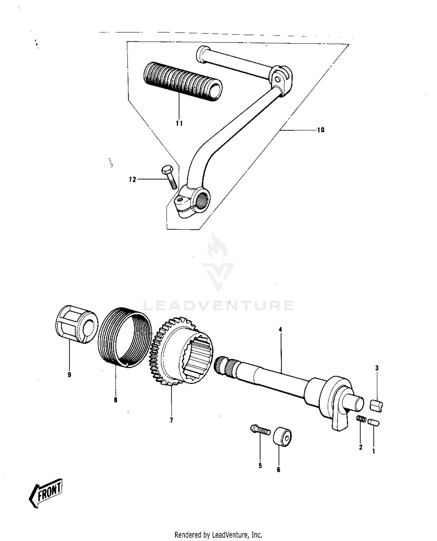 KICKSTARTER MECHANISM