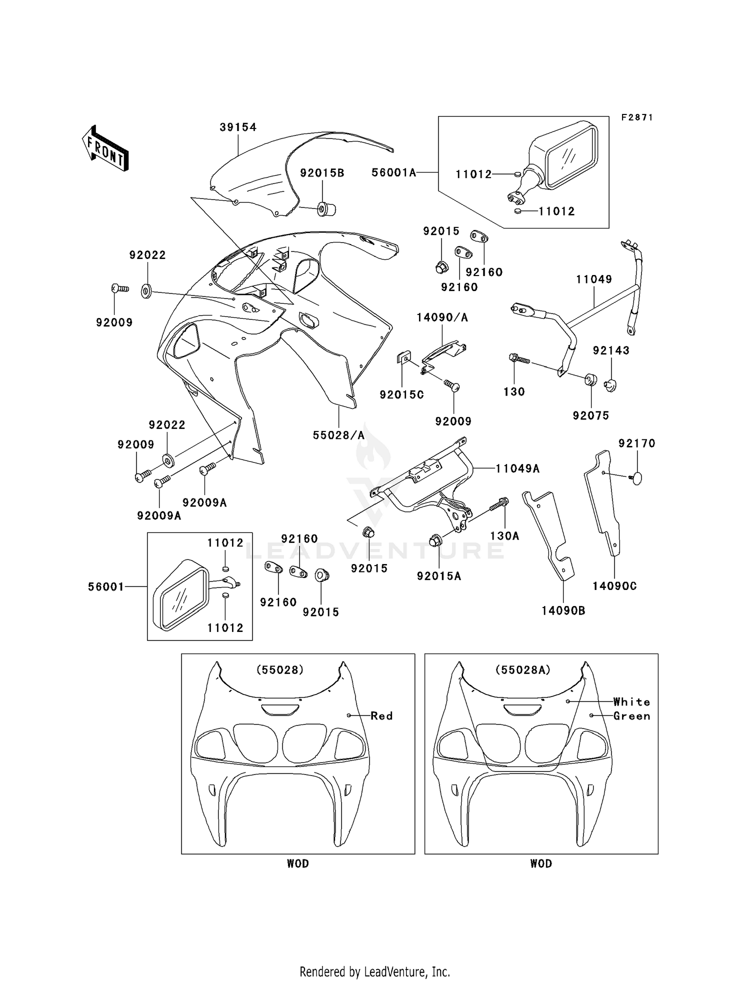 COWLING (ZX750-P1)