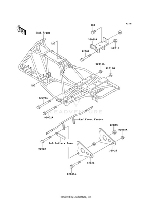 Frame Fittings Schematic
