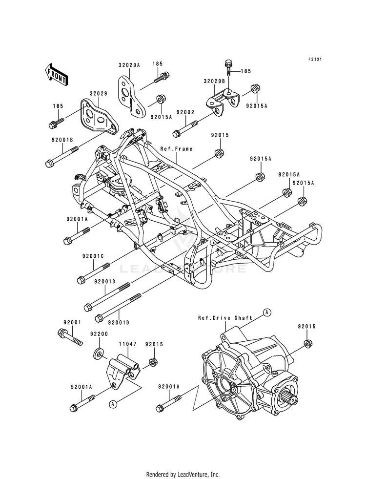 Frame Fittings Schematic