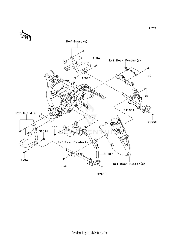 Saddlebags (Side Bag Bracket) Schematic