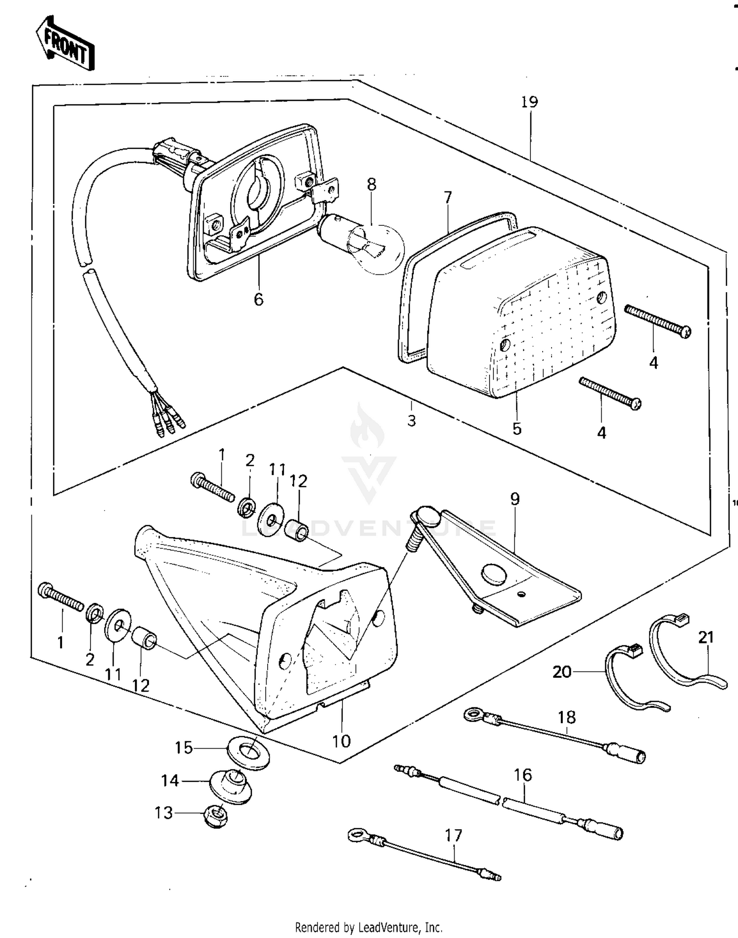 TAILLIGHT/CHASSIS ELECTRICAL EQUIPMENT