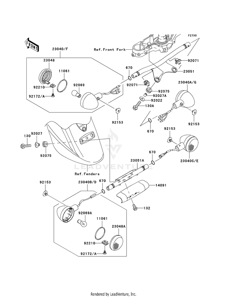Turn Signals Schematic