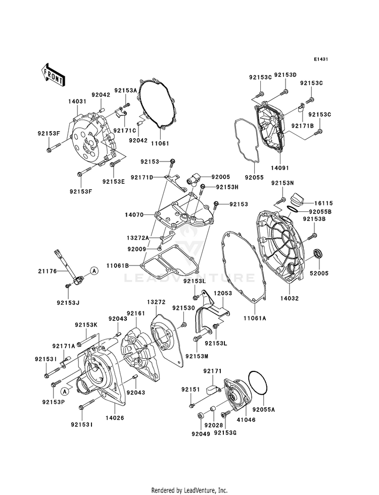 Engine Cover(S) Schematic