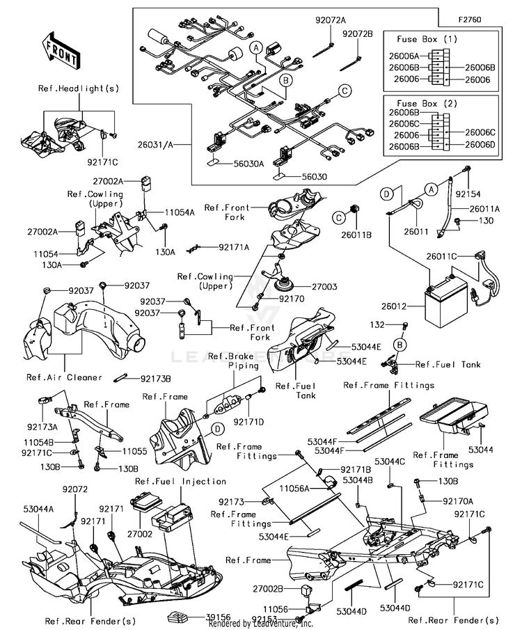 Chassis Electrical Equipment Schematic