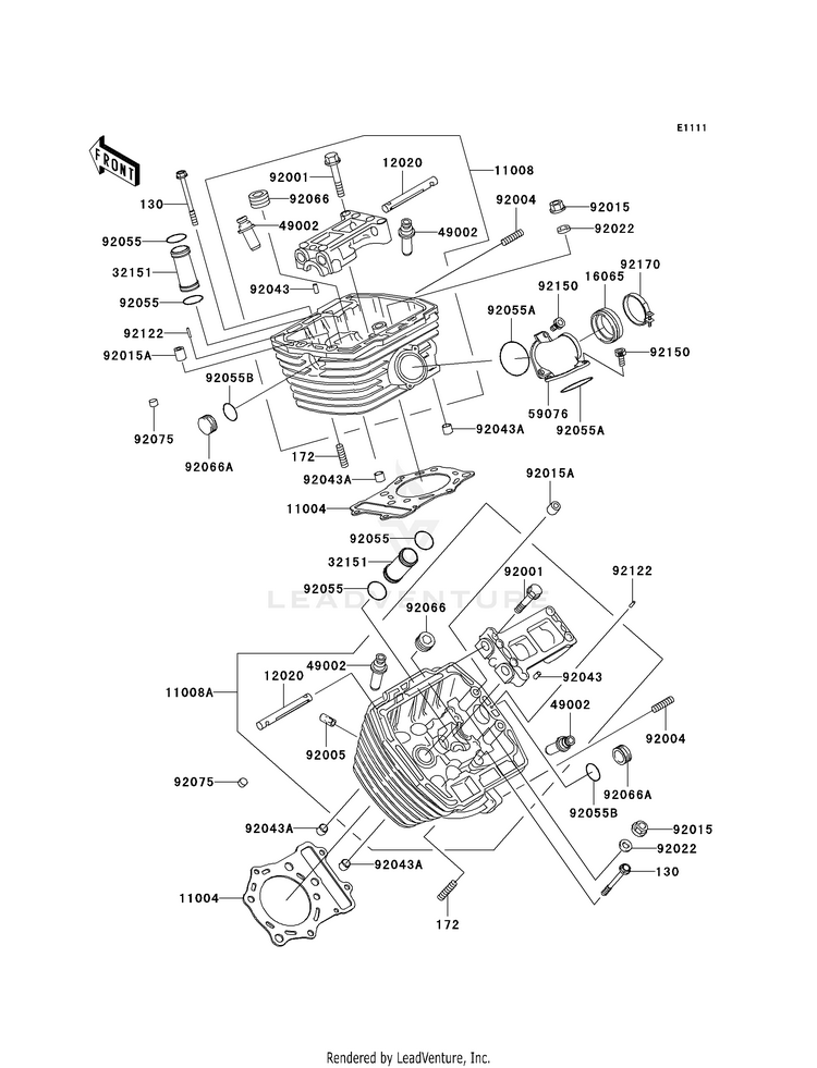 Cylinder Head Schematic