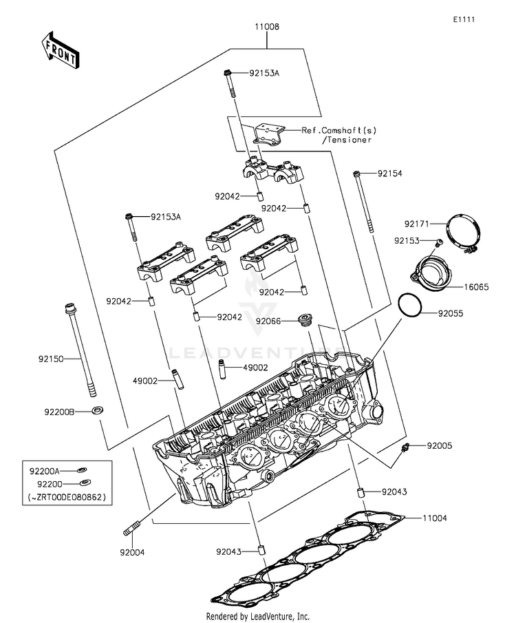 Cylinder Head Schematic