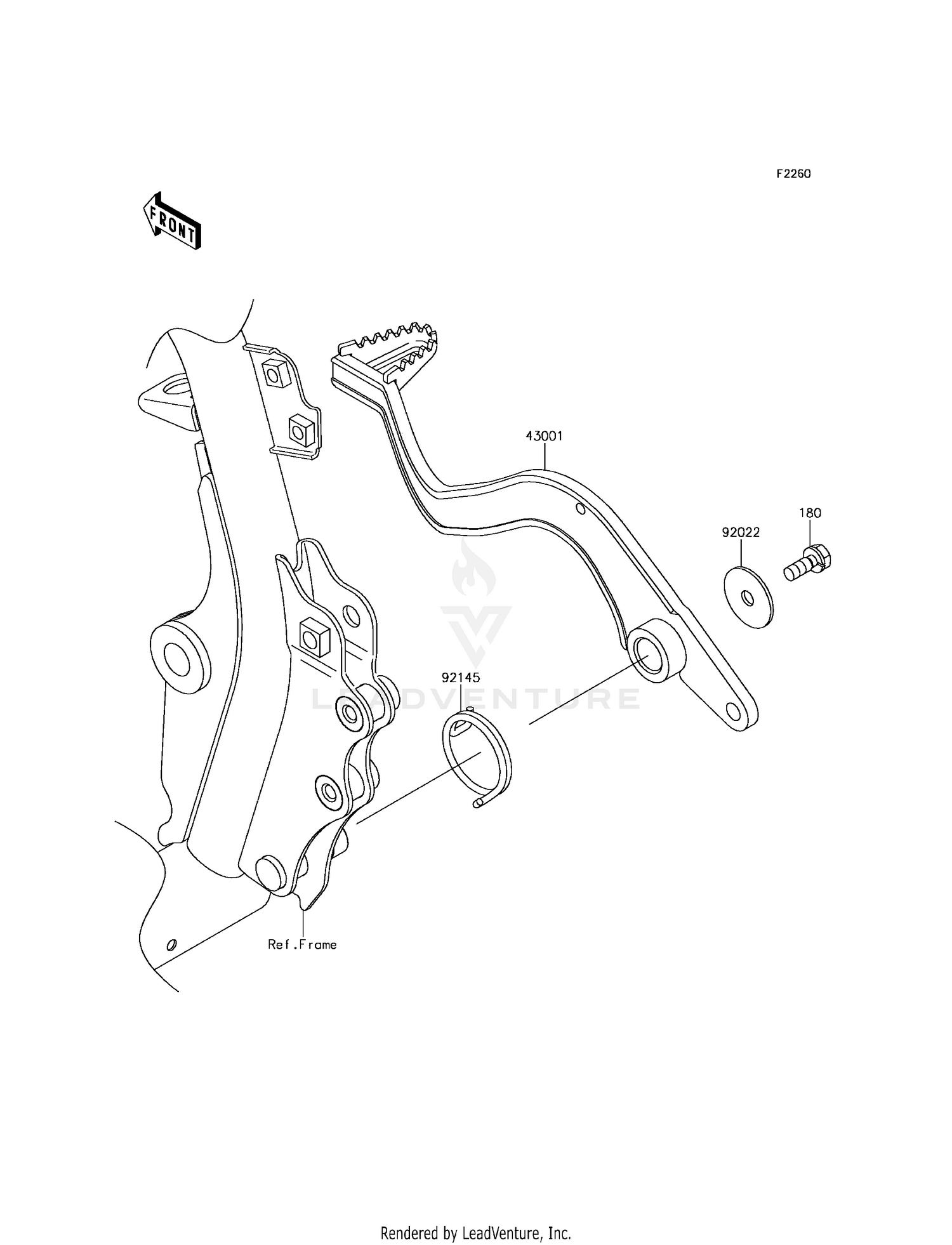 BRAKE PEDAL